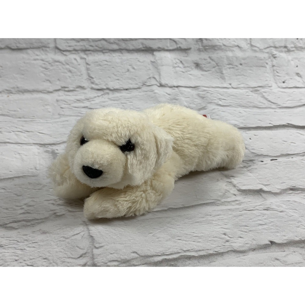 Aurora Polar Bear 8" Bean Bag Plush Laying Down Stuffed Animal Toy SUPER SOFT